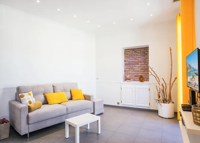 Marne Iii - Spacieux 3-4 Pieces - Carre D'or Apartman Menton